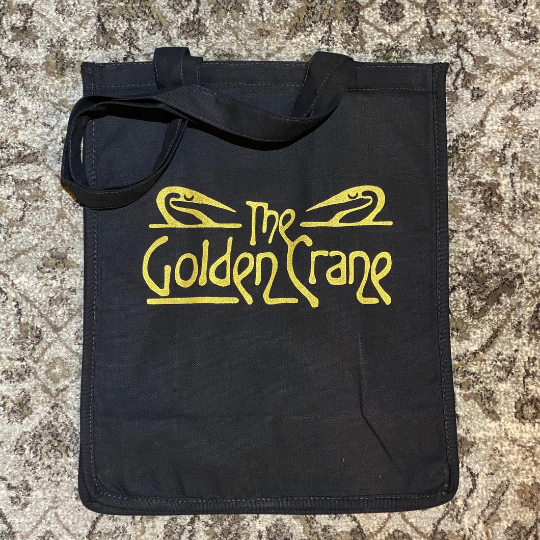 The Golden Crane Shopping Bag