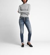 Girlfriend Mid Rise Skinny Jean