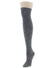 Load image into Gallery viewer, Warped Crochet Over-The-Knee Sock, 2 Colors

