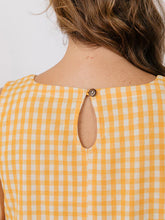 Load image into Gallery viewer, Piper Dress Sorbet Gingham
