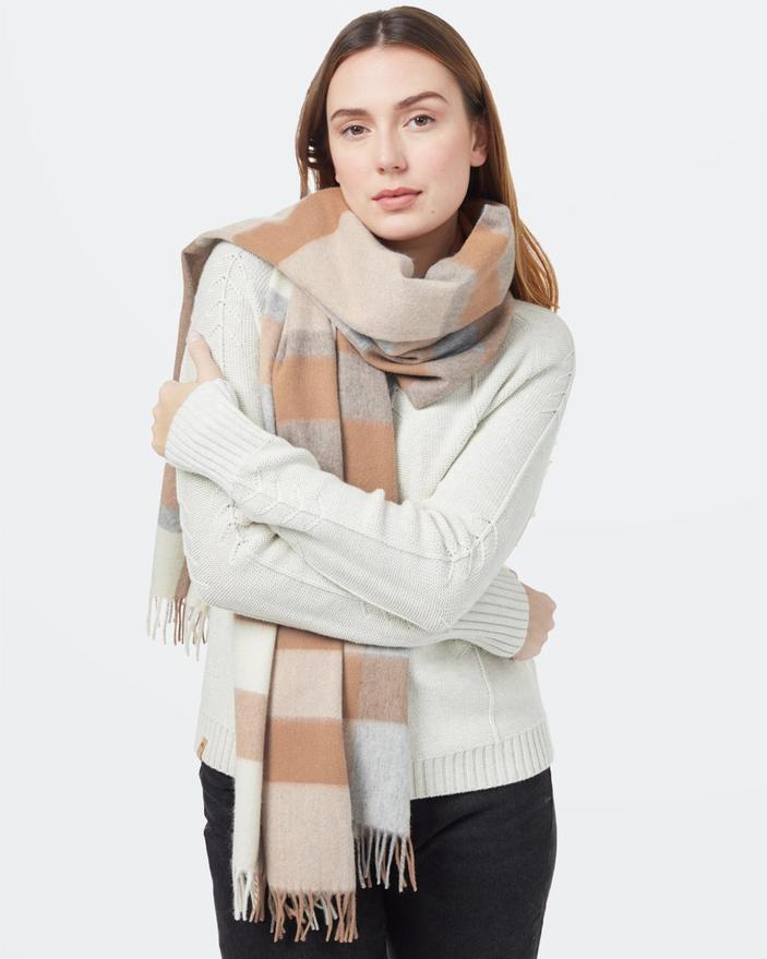RWS Wool Woven Plaid Scarf, 2 Colors