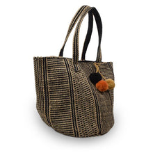 Load image into Gallery viewer, Saturday Market Tote, Neutral Stripe
