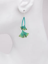 Load image into Gallery viewer, Ginkgo Drop Earrings, 2 Colors
