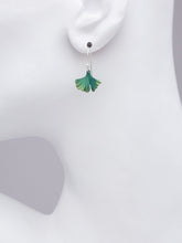 Load image into Gallery viewer, Petite Ginkgo Earrings, 2 Colors
