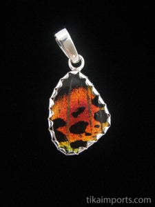 Extra-Small Sunset Butterfly Shimmerwing Pendant