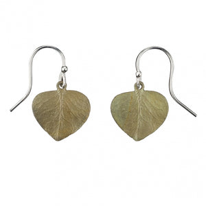 Eucalyptus Round Leaf Earrings