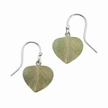 Load image into Gallery viewer, Eucalyptus Round Leaf Earrings
