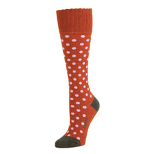 Load image into Gallery viewer, Betty Polka Dot Knee High Sock, 2 Colors
