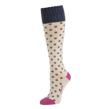 Load image into Gallery viewer, Betty Polka Dot Knee High Sock, 2 Colors
